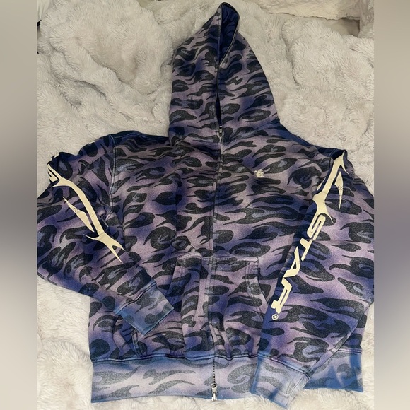 Hellstar Other - Camo Hoodie Jacket